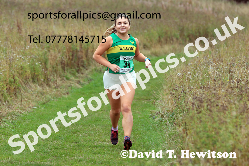 Senior Women, 2026 Sunderland Cross Country Relays, Herringdon, Sunderland. Photo: David T. Hewitson/Sports for All Pics